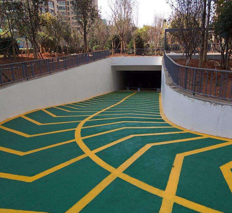 環(huán)氧車庫(kù)坡道，防滑地坪